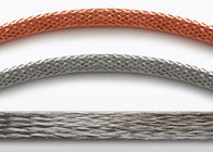 El rojo plateó trenzado de cobre estañada envolviendo suavemente flexible para proteger del cable