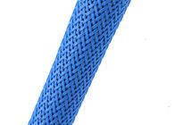 manga del cable de la malla del nilón de 32m m, el envolver de nylon extensible del tamaño de encargo