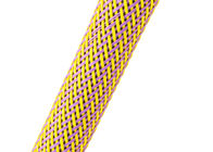 manga del cable de la malla del nilón de 32m m, el envolver de nylon extensible del tamaño de encargo