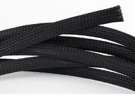 Desgaste - negro que envuelve trenzado extensible resistente para la protección adicional del cable
