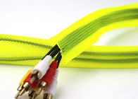 El envolver trenzado gestión de cable ignífuga para la protección del arnés de cable