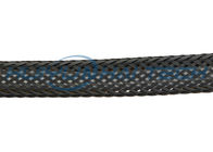 Manga de cierre automático ignífuga del cable del velcro para la gestión del arnés de cable