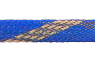 Logotipo de encargo de la manga ignífuga del cable de la resistencia de abrasión para la gestión del alambre