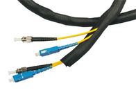 ANIMAL DOMÉSTICO de cierre automático extensible no- PP del abrigo del alambre cruzado para el cable de cierre automático