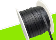 Desgaste que envuelve trenzado eléctrico verde de Nomex - resistente para la gestión de cable