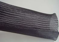 Material de nylon del velcro del cable del poliéster auto-adhesivo de la manga para el abrigo de los cables