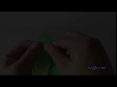 Manga trenzada verde personalizada para arnés de cables para mascotas