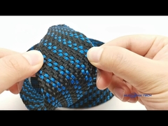 Gestión del cable ignífugo con manga trenzada para la protección del arnés del cable