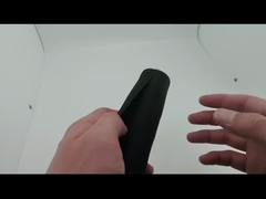 Envoltura de cierre automático negra Funda trenzada PET Envoltura dividida Funda de cable de alambre trenzado