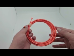 Los PP de alta densidad cuentan un cuento el protector del cable de la manga del alambre del algodón reducen el peso