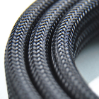 El envolver trenzado de nylon extensible resistente de la abrasión para la gestión de cable/la protección