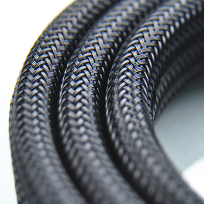 comprar El envolver trenzado de nylon extensible resistente de la abrasión para la gestión de cable/la protección fabricación en línea