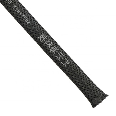 comprar Funda para cable automotriz Funda para cable extensible PET Funda de malla trenzada fabricación en línea