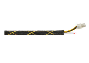 comprar El envolver trenzado extensible del ANIMAL DOMÉSTICO resistente ULTRAVIOLETA ignífugo para el abrigo del arnés de cable fabricación en línea