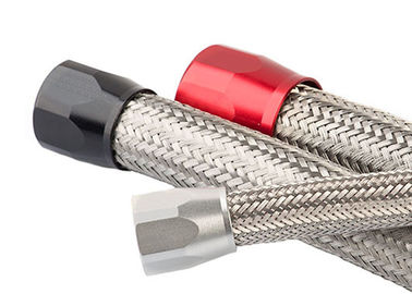 comprar El acero inoxidable 304 trenzó envolver para el conductor durable/flexible fabricación en línea