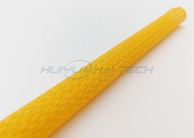 comprar El envolver trenzado ANIMAL DOMÉSTICO amarillo, abrigo de la prueba de la llama alrededor de envolver trenzado fabricación en línea