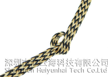 comprar El envolver trenzado eléctrico ignífugo para la cubierta de alambre del telar de la haz de cables fabricación en línea