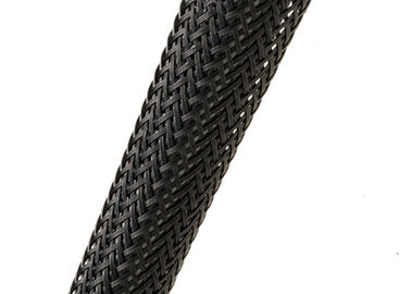 comprar De alta resistencia superficial liso de la manga de nylon trenzada ignífuga PA66 fabricación en línea