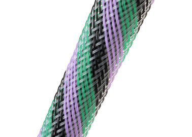 comprar Abrigo trenzado manga del cable de la cremallera del poliéster para la maquinaria industrial fabricación en línea