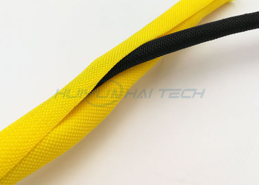 comprar Uno mismo de la resistencia de la llama que envuelve envolver trenzado partido para el cable eléctrico del ordenador fabricación en línea