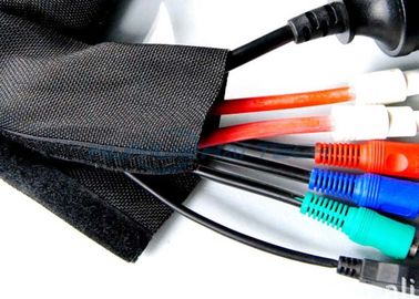 comprar Manga flexible durable del cable del velcro para la gestión del alambre respetuosa del medio ambiente fabricación en línea