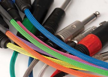 comprar Halógeno que envuelve trenzado extensible del ANIMAL DOMÉSTICO resistente al fuego libremente para el arnés de cable fabricación en línea