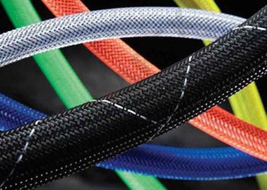 comprar Fundas trenzadas plásticas del cable del ordenador, el envolver trenzado extensible del cable fabricación en línea