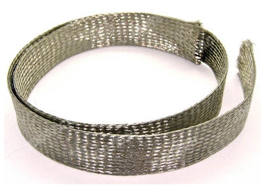 comprar Abrasión de plata que envuelve de EMI Shielding Tinned Copper Braided resistente fabricación en línea