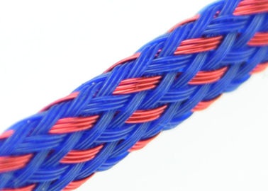 comprar El envolver trenzado extensible del filamento plano de nylon para el cable/la manguera de protección fabricación en línea