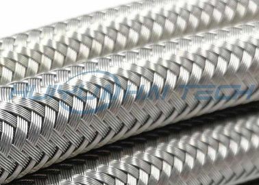 comprar Cobertura total que envuelve trenzada del acero inoxidable de 304 metales para la protección del cable de la EMI fabricación en línea
