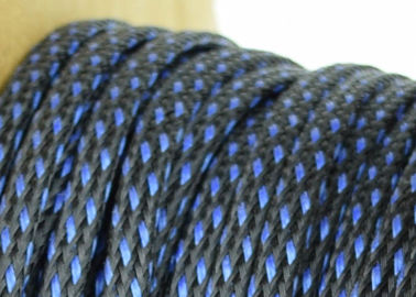 comprar Manguera trenzada eléctrica de buena flexibilidad con color de cruce rojo / negro fabricación en línea