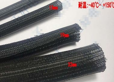 comprar Funda trenzada extensible de PET de alta resistencia a la tracción para protección de cables eléctricos fabricación en línea