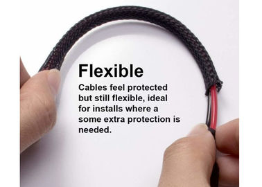 comprar La manga del alambre cruzado de la protección del arnés de cable de la manguera, acaricia la aprobación trenzada de la UL que envuelve fabricación en línea