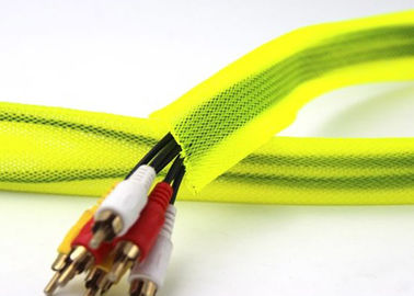 comprar El envolver trenzado gestión de cable ignífuga para la protección del arnés de cable fabricación en línea