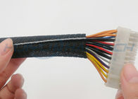 Uno mismo del arnés de cables que envuelve envolver trenzado, peso ligero partido del telar del alambre cruzado