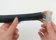 Uno mismo del arnés de cables que envuelve envolver trenzado, peso ligero partido del telar del alambre cruzado