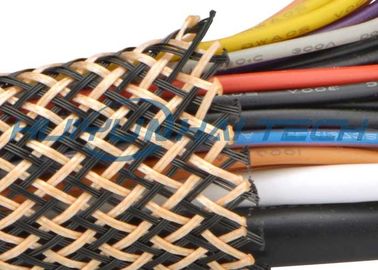 comprar El envolver trenzado extensible aislado ANIMAL DOMÉSTICO para el cable ignífugo de Flexo fabricación en línea