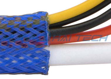 comprar Logotipo de encargo de la manga ignífuga del cable de la resistencia de abrasión para la gestión del alambre fabricación en línea