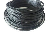 Color extensible ignífugo del negro de la manga del cable para la protección del arnés de cable