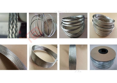 comprar El metal estañó envolver trenzado de cobre para las conexiones flexibles de la batería de almacenamiento fabricación en línea