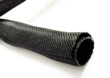 comprar Manga partida trenzada poliéster del telar, uno mismo flexible del cable que envuelve aduana que envuelve fabricación en línea