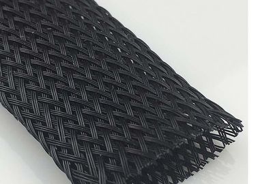 comprar Prueba trenzada da alta temperatura eléctrica negra de la llama que envuelve para los paquetes del alambre fabricación en línea