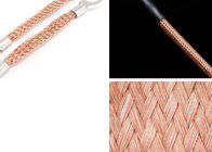 Manga trenzada de cobre de extensión estañada del cable del alambre