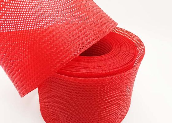comprar El velcro plano de una sola capa del ANIMAL DOMÉSTICO de la cinta cruzado la manga del alambre roja con la cremallera fabricación en línea