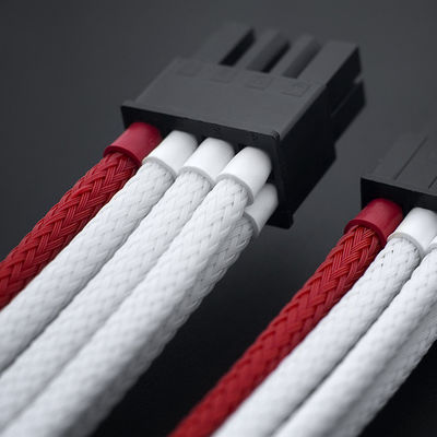 comprar Manga extensible del cable de audio del telar de alambre de los PP del ANIMAL DOMÉSTICO de la resistencia de desgaste fabricación en línea