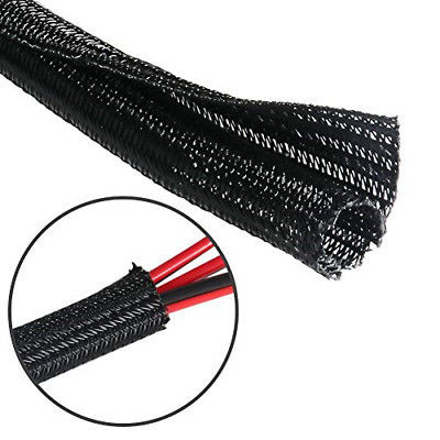 comprar Cubierta flexible del velcro del cable del gancho de nylon de la manga y del alambre cruzado del lazo fabricación en línea