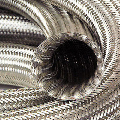comprar El acero inoxidable de la anchura durable de 50m m trenzó resistente extensible que envolvía fabricación en línea