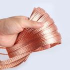 Resistencia de abrasión de EMI Shielding Copper Braided Sleeving de la protección del cable