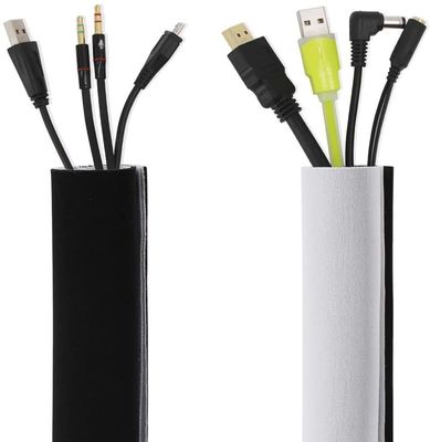 comprar Manga de cierre automático de la gestión del alambre del abrigo del cable de la base del neopreno fabricación en línea