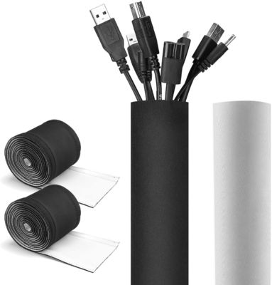 comprar La gestión de cable soportable trenzó envolver para la protección del cable fabricación en línea
